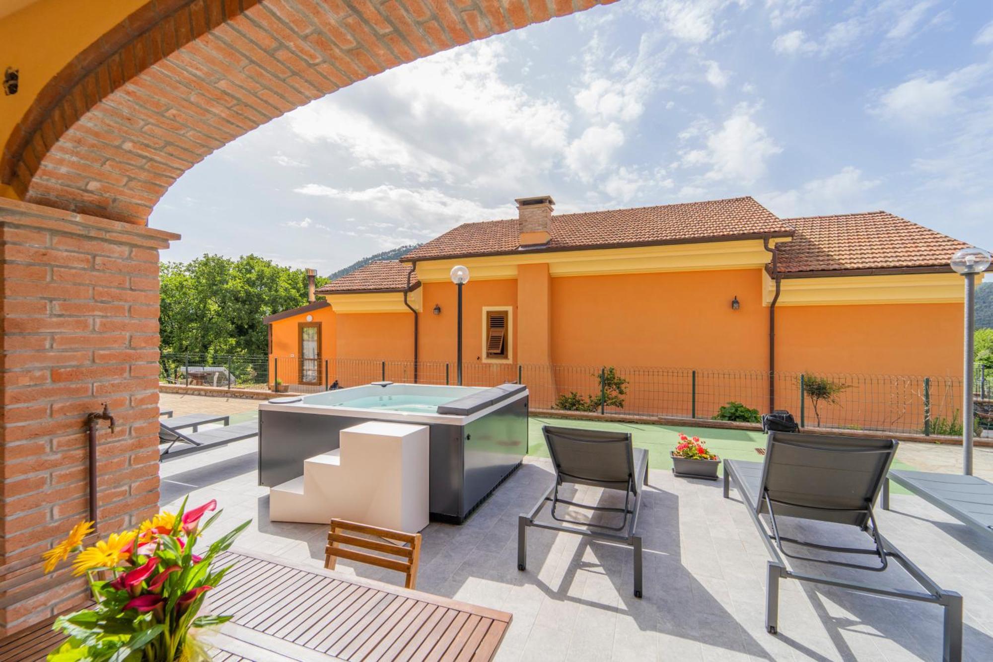 045B - Villetta Moderna 02-24E Con Vasca Idromassaggio In Giardino, Solo 15 Minuti Da Mare E Spiaggia - Posto Auto Gratuito San Lazzaro  Extérieur photo