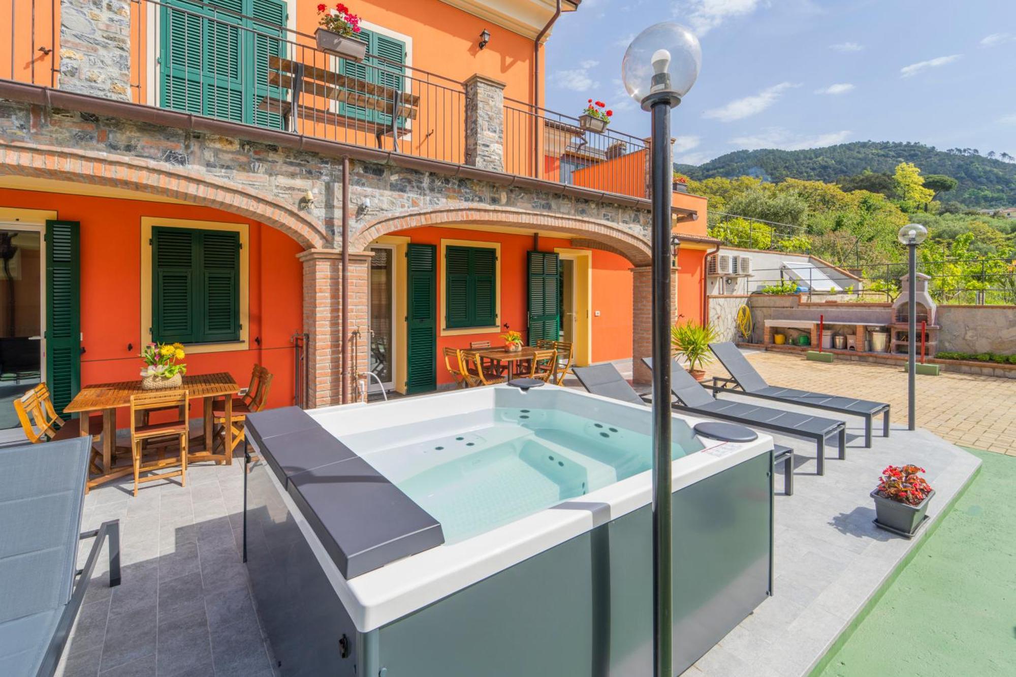 045B - Villetta Moderna 02-24E Con Vasca Idromassaggio In Giardino, Solo 15 Minuti Da Mare E Spiaggia - Posto Auto Gratuito San Lazzaro  Extérieur photo